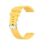 For Huawei Honor Watch ES Silicone  Watch Band(Yellow)