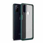 For OnePlus Nord N100 Four-corner Shockproof TPU + PC Protective Case(Green)