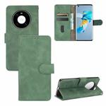 For Huawei Mate 40 Solid Color Skin Feel Magnetic Buckle Horizontal Flip Calf Texture PU Leather Case with Holder & Card Slots & Wallet(Green)