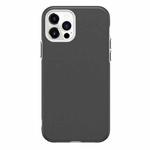 For iPhone 12 / 12 Pro Business Style PU + PC Protective Case(Grey)