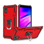 For Samsung Galaxy A01 Core Cool Armor PC + TPU Shockproof Case with 360 Degree Rotation Ring Holder(Red)