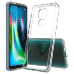 For Motorola Moto G9 Play Shockproof Scratchproof TPU + Acrylic Protective Case(Transparent)