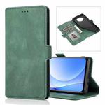For Xiaomi Mi 10T Lite 5G Retro Magnetic Closing Clasp Horizontal Flip Leather Case with Holder & Card Slots & Photo Frame & Wallet(Dark Green)