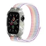 Nylon Wrist Strap Watch Bands For Apple Watch Series 7 41mm / 6 & SE & 5 & 4 40mm / 3 & 2 & 1 38mm(Colorful)