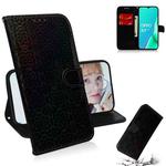 For OPPO A9 2020 / A5 2020 / A11 Solid Color Colorful Magnetic Buckle Horizontal Flip PU Leather Case with Holder & Card Slots & Wallet & Lanyard(Black)