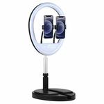 HXGO HX-L012 3000-6000K 123 LEDs Retractable Foldable Live Broadcast Selfie Beauty Fill Light Lamp Bracket with Remote Control(Black)
