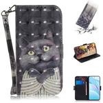 For Xiaomi Mi 10T Lite 5G 3D Colored Drawing Horizontal Flip Leather Case with Holder & Card Slots & Wallet & Lanyard(Hug Cat)