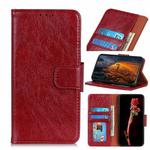 For Arrows NX9 F-52A Nappa Texture Horizontal Flip Leather Case with Holder & Card Slots & Wallet(Red)