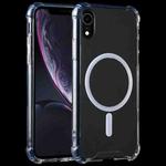 For iPhone XR Clear Four-corner Airbag Magnetic Shockproof Protective Magsafe Case