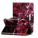 For Amazon Kindle Fire HD 8 (2020) Colored Drawing Pattern Horizontal Flip Leather Case with Holder & Card Slots & Wallet(Marbling)