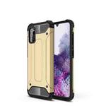 For Samsung Galaxy A02s Magic Armor TPU + PC Combination Case(Gold)