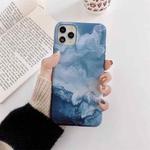 For iPhone 12 Pro Max Natural Landscape Pattern IMD Workmanship TPU Protective Case(Cloud)