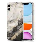TPU Gilt Marble Pattern Protective Case For iPhone 11(Black Grey)