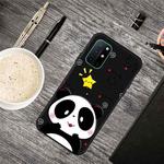 For OnePlus 8T Oil Embossed Coloured Drawing Pattern Shockproof  TPU Protective Case(Cute Bear)