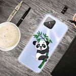 For Huawei Nova 8 SE Colored Drawing Clear TPU Protective Cases(Panda)