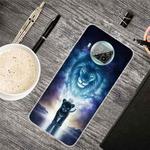 For Xiaomi Mi 10T Lite 5G Colored Drawing Clear TPU Protective Cases(The Lion King)