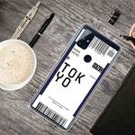 For OnePlus Nord N10 5G Boarding Pass Series TPU Phone Protective Case(Tokyo)