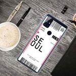 For OnePlus Nord N10 5G Boarding Pass Series TPU Phone Protective Case(Seoul)