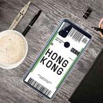 For OnePlus Nord N10 5G Boarding Pass Series TPU Phone Protective Case(Hong Kong)