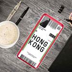 For Samsung Galaxy A02s Boarding Pass Series TPU Phone Protective Case(Hong Kong)