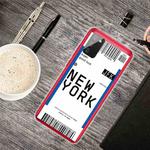 For Samsung Galaxy A02s Boarding Pass Series TPU Phone Protective Case(New York)