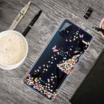 For OnePlus Nord N100 Shockproof Painted Transparent TPU Protective Case(Girl)