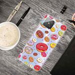 For Huawei Nova 8 SE Shockproof Painted Transparent TPU Protective Case(Donuts)