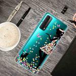 For Huawei P Smart 2021 Shockproof Painted Transparent TPU Protective Case(Girl)