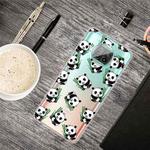 For Xiaomi Mi 10T Lite 5G Shockproof Painted Transparent TPU Protective Case(Panda)