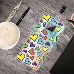 For Xiaomi Mi 10T Lite 5G Shockproof Painted Transparent TPU Protective Case(Love)