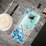 For Xiaomi Mi 10T Lite 5G Shockproof Painted Transparent TPU Protective Case(Star Flower)