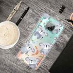 For Xiaomi Mi 10T Lite 5G Shockproof Painted Transparent TPU Protective Case(Koala)