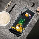 For Xiaomi Mi 10T Pro 5G Shockproof Painted Transparent TPU Protective Case(Pineapple)