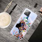 For Huawei Nova 8 SE Shockproof Painted Transparent TPU Protective Case(Oiran Girl)