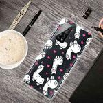 For Xiaomi Mi 10T Pro Shockproof Painted Transparent TPU Protective Case(Alpaca)