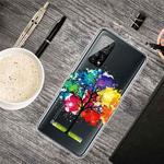For Xiaomi Mi 10T Pro Shockproof Painted Transparent TPU Protective Case(Oil Painting Tree)