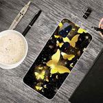 For OnePlus Nord N10 5G Shockproof Painted Transparent TPU Protective Case(Dorking Butterfly)