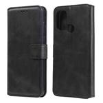 For OPPO A53 / A53S / A32 Classic Calf Texture PU + TPU Horizontal Flip Leather Case, with Holder & Card Slots & Wallet(Black)