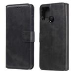 For OPPO Realme C15 / C12 Classic Calf Texture PU + TPU Horizontal Flip Leather Case, with Holder & Card Slots & Wallet(Black)
