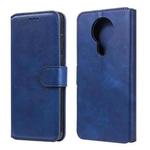For Nokia 3.4 / 7.3 Classic Calf Texture PU + TPU Horizontal Flip Leather Case, with Holder & Card Slots & Wallet(Blue)