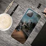 For Huawei Nova 8 SE Shockproof Painted Transparent TPU Protective Case(Glass Tiger)