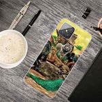 For Huawei Nova 8 SE Shockproof Painted Transparent TPU Protective Case(Zoo)