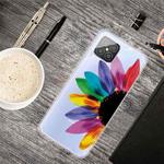 For Huawei Nova 8 SE Shockproof Painted Transparent TPU Protective Case(Sun Flower)