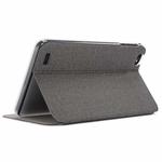 For Teclast P80X TECLAST Business Horizontal Flip PU Leather Case with Holder(Grey)