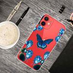  For iPhone 12 / 12 Pro Shockproof Painted Transparent TPU Protective Case(Dream Butterfly)