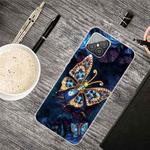 For Huawei Nova 8 SE Shockproof Painted Transparent TPU Protective Case(Jewel Butterfly)