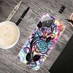 For Huawei Nova 8 SE Shockproof Painted Transparent TPU Protective Case(Starry Rose)