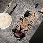 For OnePlus 8T Shockproof Painted Transparent TPU Protective Case(Jaguar)