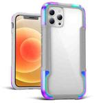 For iPhone 12 iPAKY Thunder Series Aluminum alloy Shockproof Protective Case(Rainbow)
