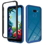 For LG Harmony 4 / K40S Starry Sky Solid Color Series Shockproof PC + TPU Protective Case(Royal Blue)